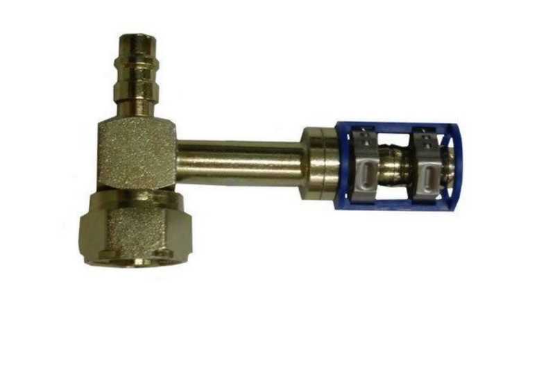 451-7130 - Burgaclip® 90 Degrees Tube-O Fitting For #10 Hose With R134 Port