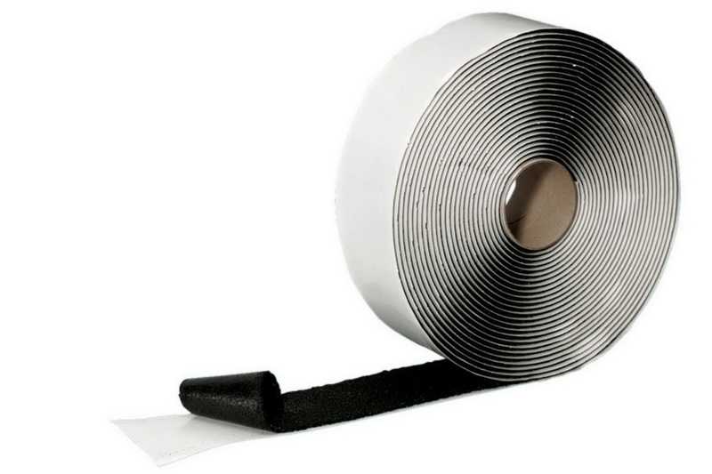 320-237 - Anti-condensation Insulation Adhesive Rubber Tape - 9 Metre Roll