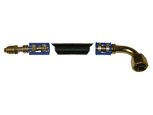 7-218420R - Hose Assembly, Condenser to Receiver Drier Hose - All Rubber