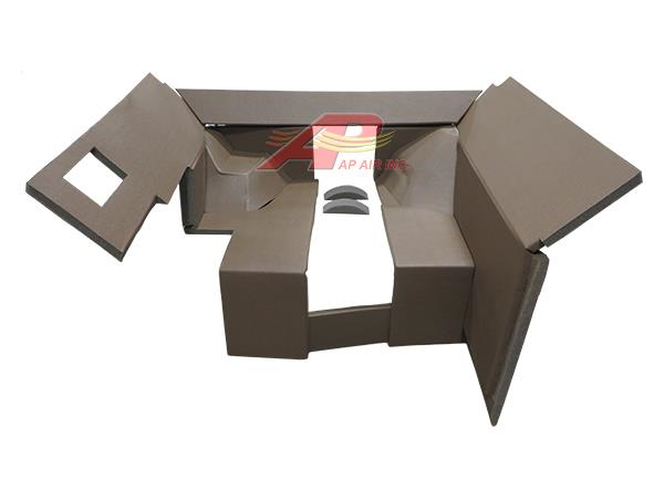 CK50502 - John Deere Premium Lower Cab Kit, 50 Series - Brindle Brown