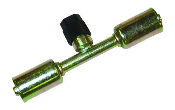 461-3107 - Manchon à sertir # 6, acier, avec prise de charge R134a, HP