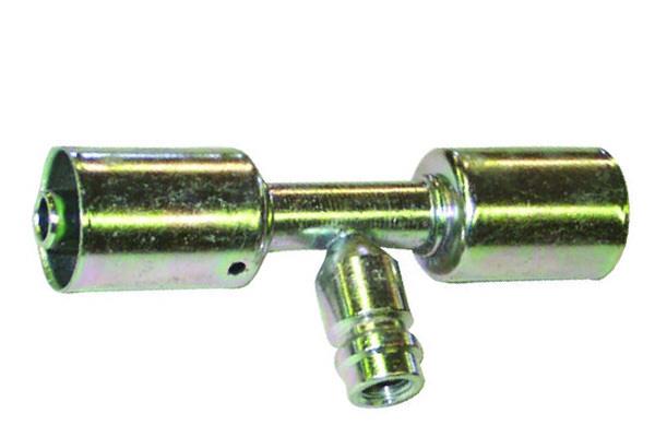 461-3108 - Manchon à sertir # 8, acier, avec prise de charge R134a, HP