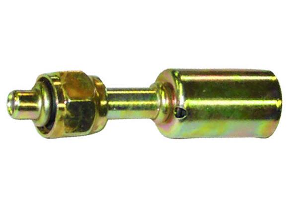 461-3528 - Droit, module 12, femelle o-ring, raccord en acier, pour flexible à diamètre réduit