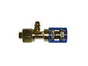 461-7928 - Burgaclip®,Straight Stepped, #10 Female O-Ring to #12, with R134a Port, For Reduced Diameter Hose