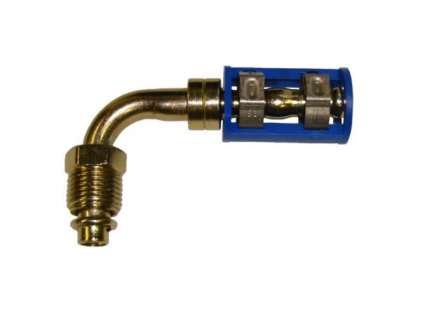 461-7548 - Burgaclip®, 90 degrés, module 12, mâle o-ring