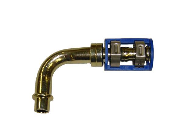 461-7034 - Burgaclip®, 90 degrés, o-ring à bride, module 8