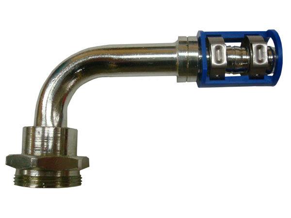 461-72008-90 - Burgaclip® # 12 - Raccord rapide à 90 degrés pour tuyaux à diamètre réduit # 10