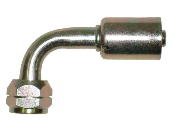 461-4534 - 90 degrés, métrique M20 X 1,5 femelle o-ring avec pilote de 11.5mm, pour flexible module 8 de diamètre standard