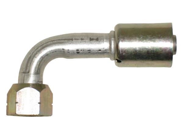461-4535 - 90 degrés, métrique M22 X 1,5 femelle o-ring avec pilote de 14,5mm, pour flexible module 10 de diamètre standard