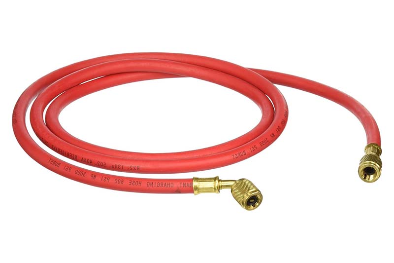 F41603 - 1/4" femelle x 1/4" femelle / Tuyau rouge / 60"- 150cm