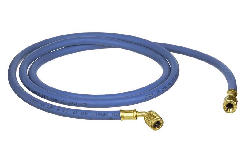 F45601 - 1/4" femelle x 1/4" femelle / Tuyau bleu / 60"- 150cm