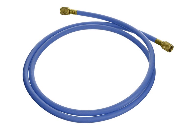 F6337 - 1/4" femelle x 1/4" femelle / Tuyau bleu / 72"- 180cm