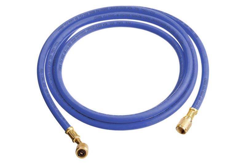 F6339 - 1/4" femelle x 1/4" femelle / Tuyau bleu / 96"- 250cm