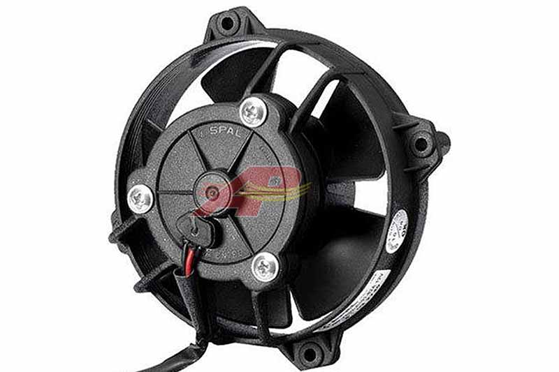 FA419 - Ventilateur de condenseur Spal - 96mm - Aspirant, 12v