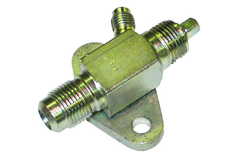 451-211 - adaptateur pour sorties a bride, raccord # 8 mâle conique, avec prise R12