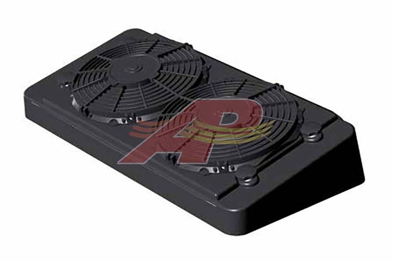 Bsp01Cond12 - Stugle Grand - Condenseur mural / de toit avec ventilateurs et déshydrateur - 12v