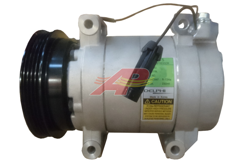 508-826 - Compressor Original - Delphi SP15, 4 Grooves, 12v
