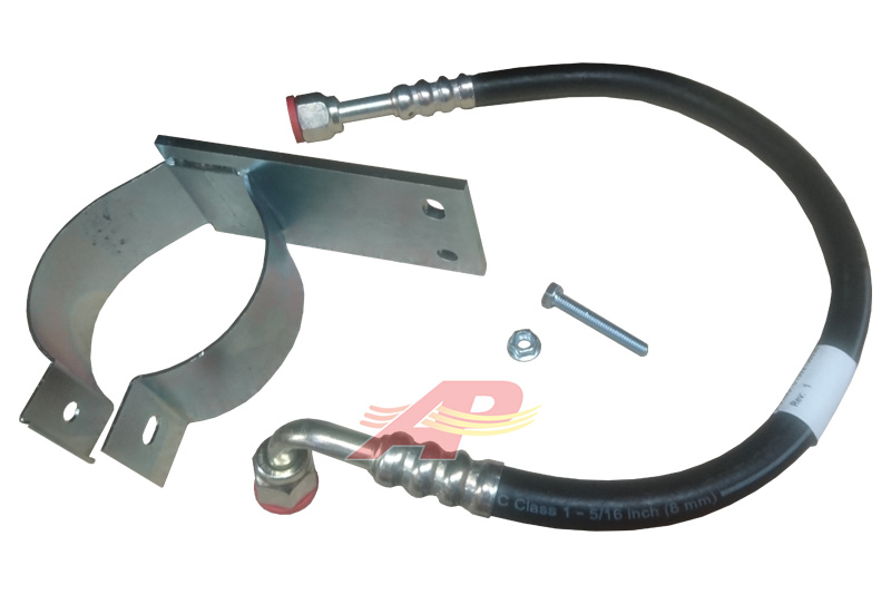 990-2143RD - Condenser Drier Bracket and Hose Upgrade Kit