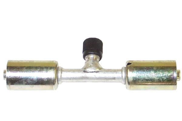 461-0814 - Manchon droit, # 10, avec prise de charge R12, aluminium