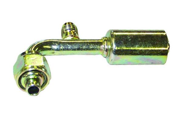 461-1633 - 90°, module 6 femelle O-ring, avec valve de remplissage R12