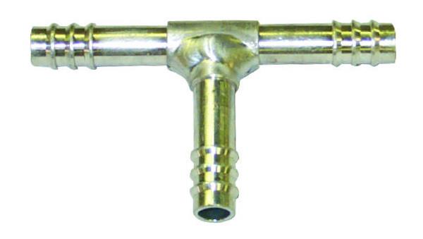 461-2811 - Manchon en T, #12, à ardillons, aluminium