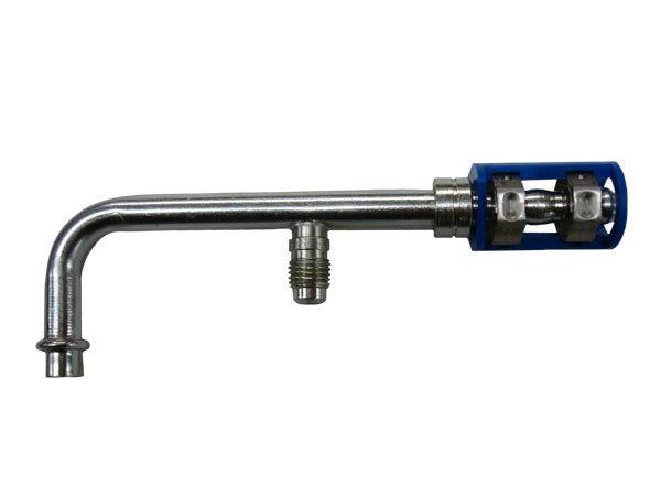 461-72362 - John Deere, 90°, module 6, bride avec raccord mâle 7/16"- 20
