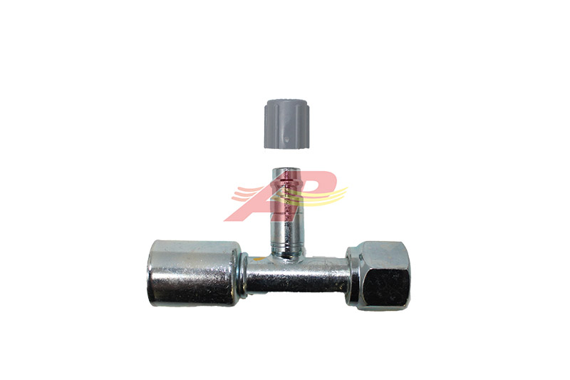 461-1827 - Raccord droit #10 à #10 joint torique femelle Beadlock Port R1234yf