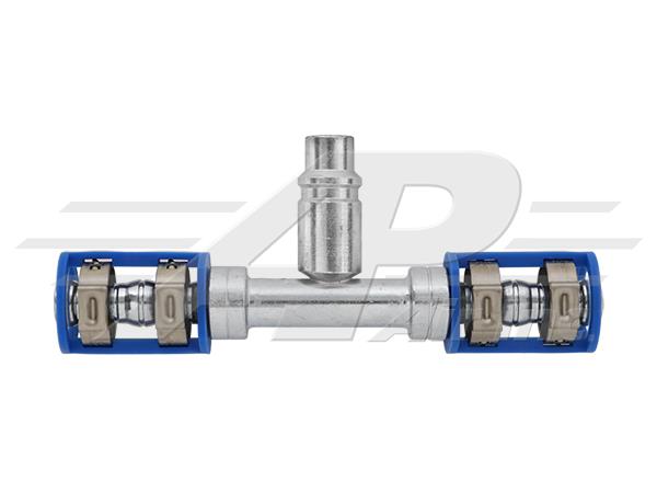 461-7187 - Burgaclip®, #6 Straight Splicer With R1234yf Port