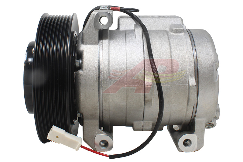 503-12663 - Compressor Aftermarket - Denso 10S15C, 8 Grooves, 12v