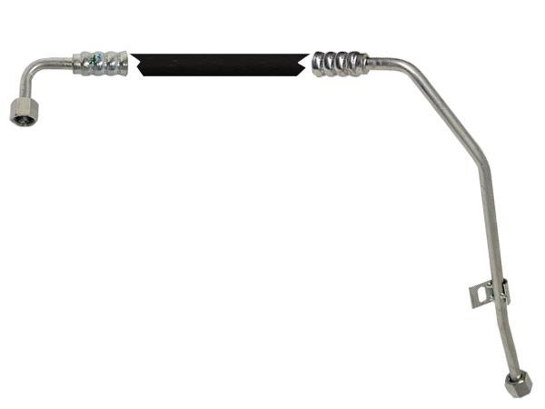 7-82027322 - Hose Assembly, Front Condenser to Cab Hose