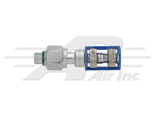 461-7729 - Burgaclip®, Droit à epaulement, # 8 femelle o-ring pour tuyau # 6, pour flexible à diamètre réduit
