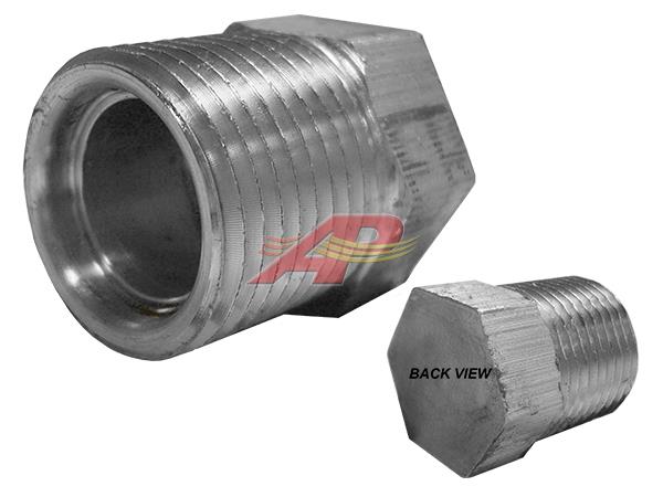 451-1022 - Raccord blocage aluminum n° 10, 7/8"-14 (FPP) de type "insert mâle"