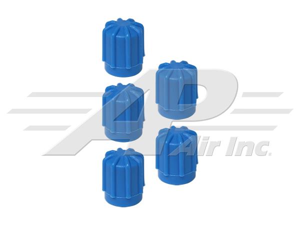 530-1018 - Capuchons bleu BP R134a, type Aeroquip - Pack de 5 unités