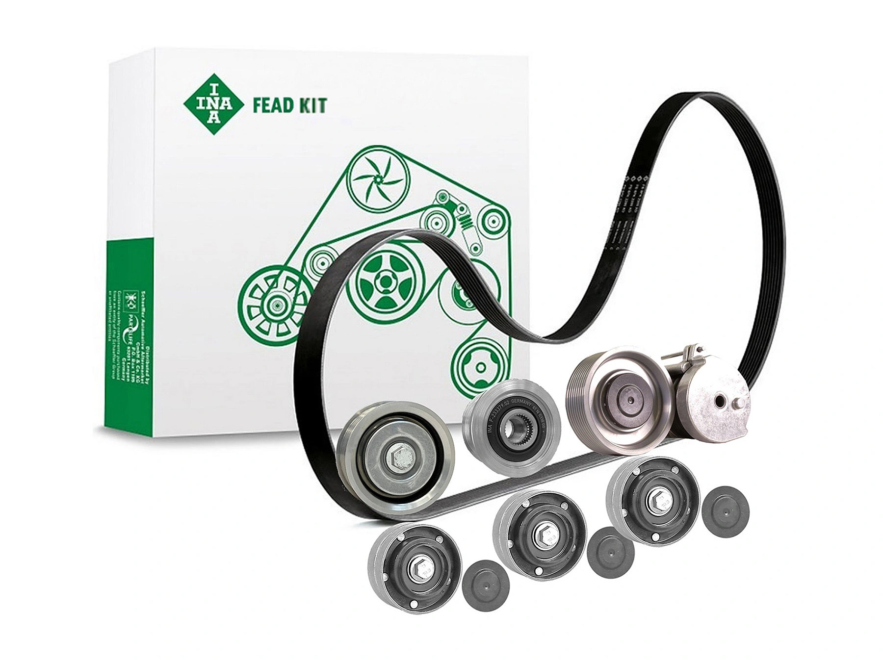 22-5164 - Belt Kit, John Deere, Poly-V8, Length 3212mm