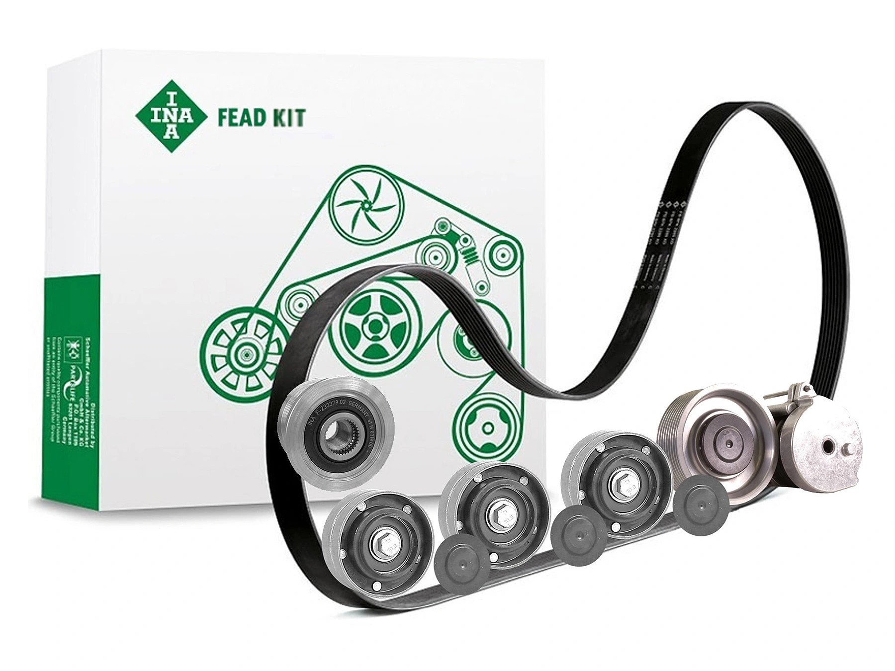 22-5165 - Belt Kit, John Deere, Poly-V8, Length 3308mm