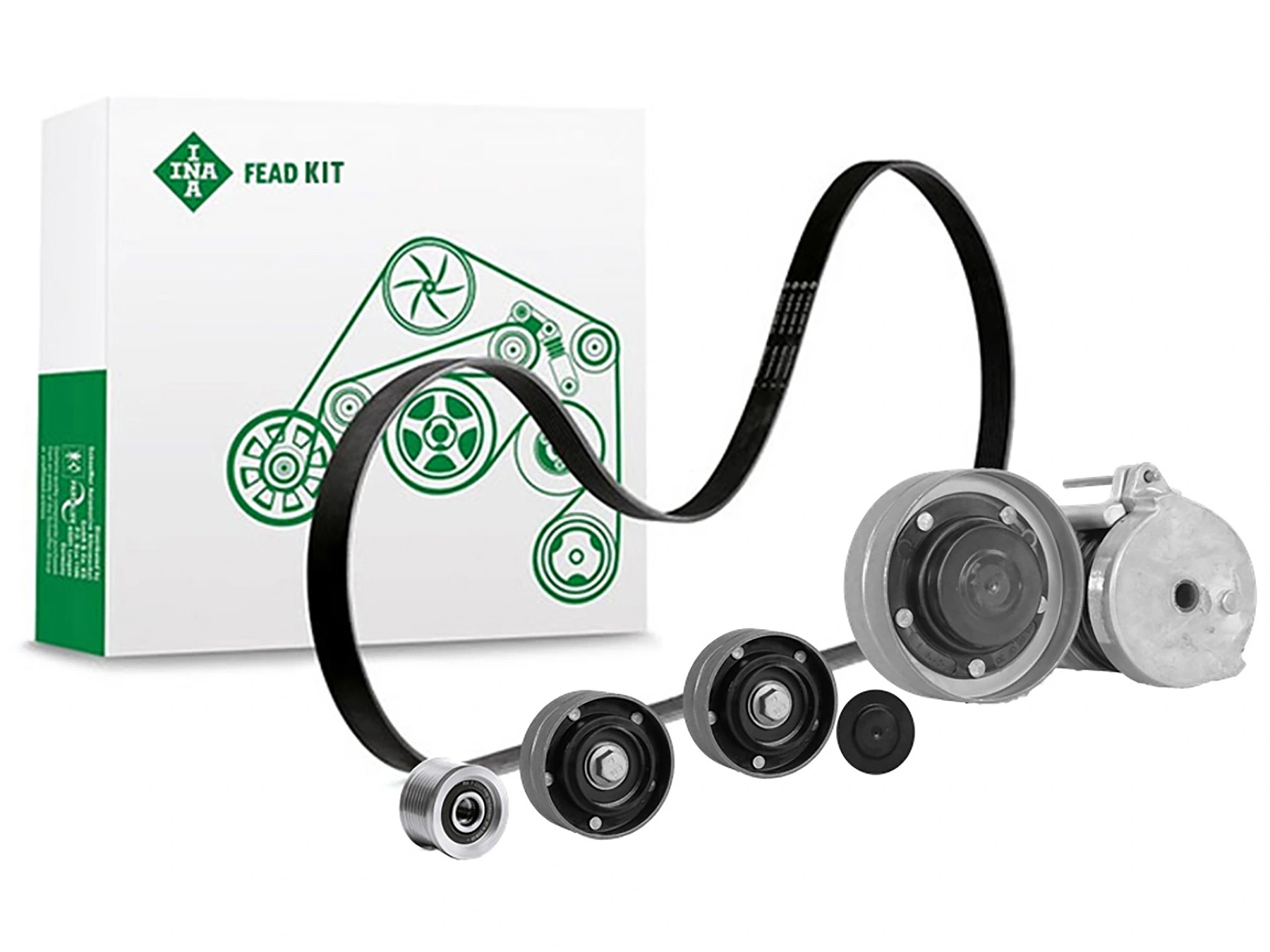 22-5166 - Belt Kit, John Deere, Poly-V8, Length 3250mm