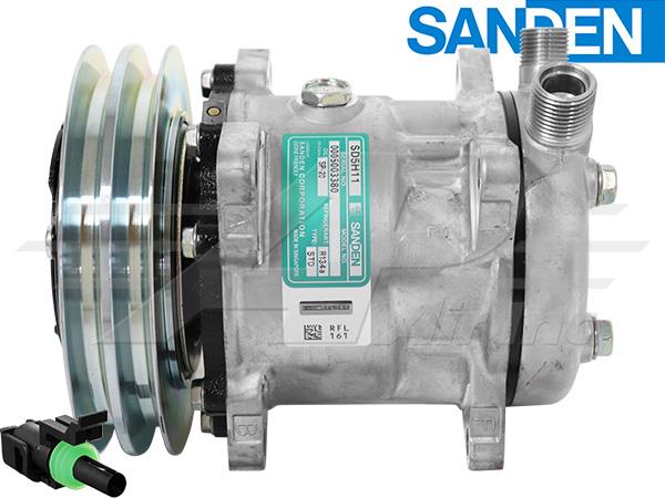 509-3978 - Compressor Original - Sanden SD5H11, 12v