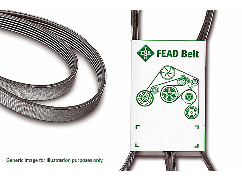 22-2034 - Belt Same Deutz Fahr Poly-V10, Length 1713 mm