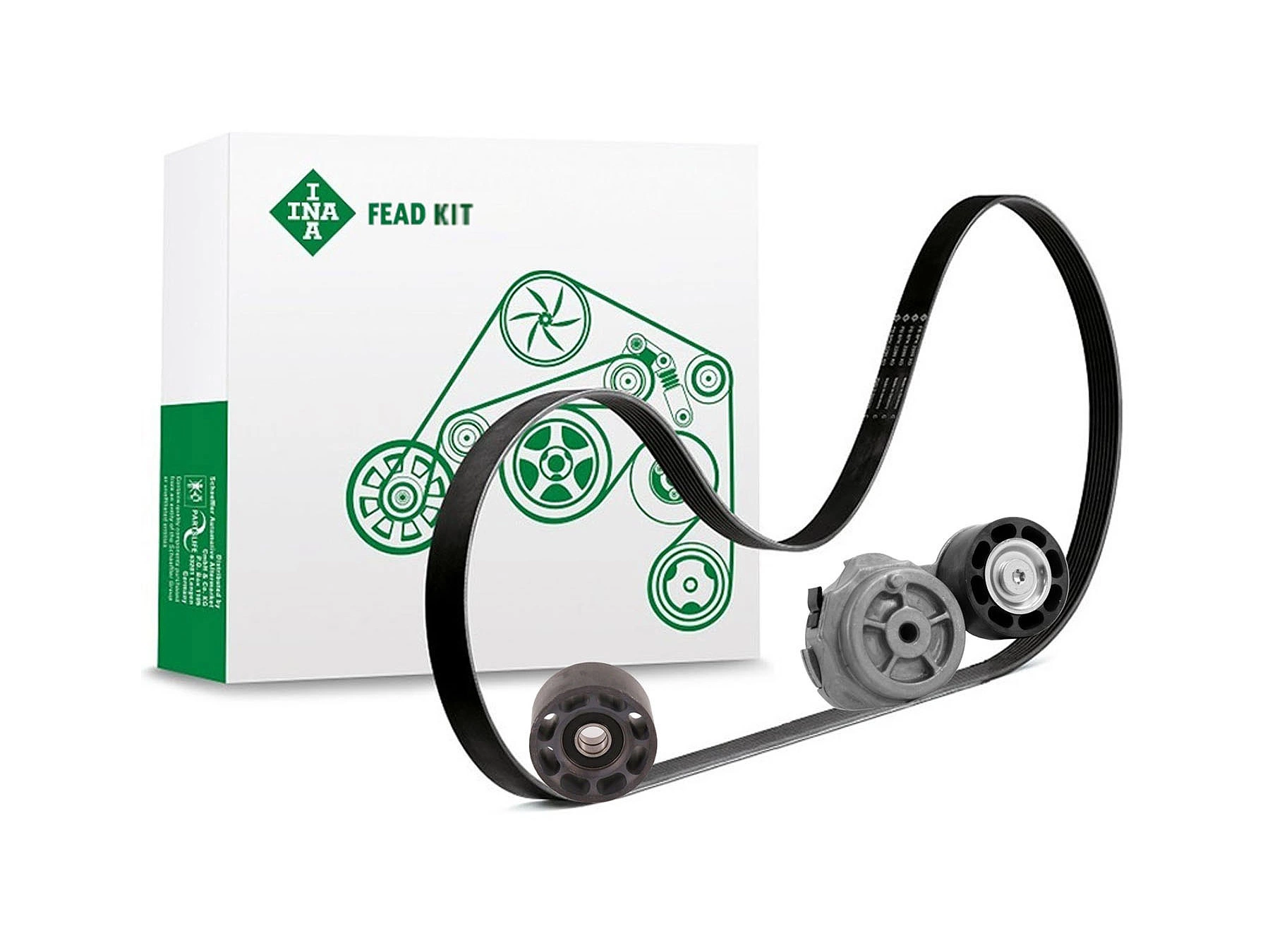 22-5183 - Belt Kit, Claas, Poly-V8, Length 2580mm