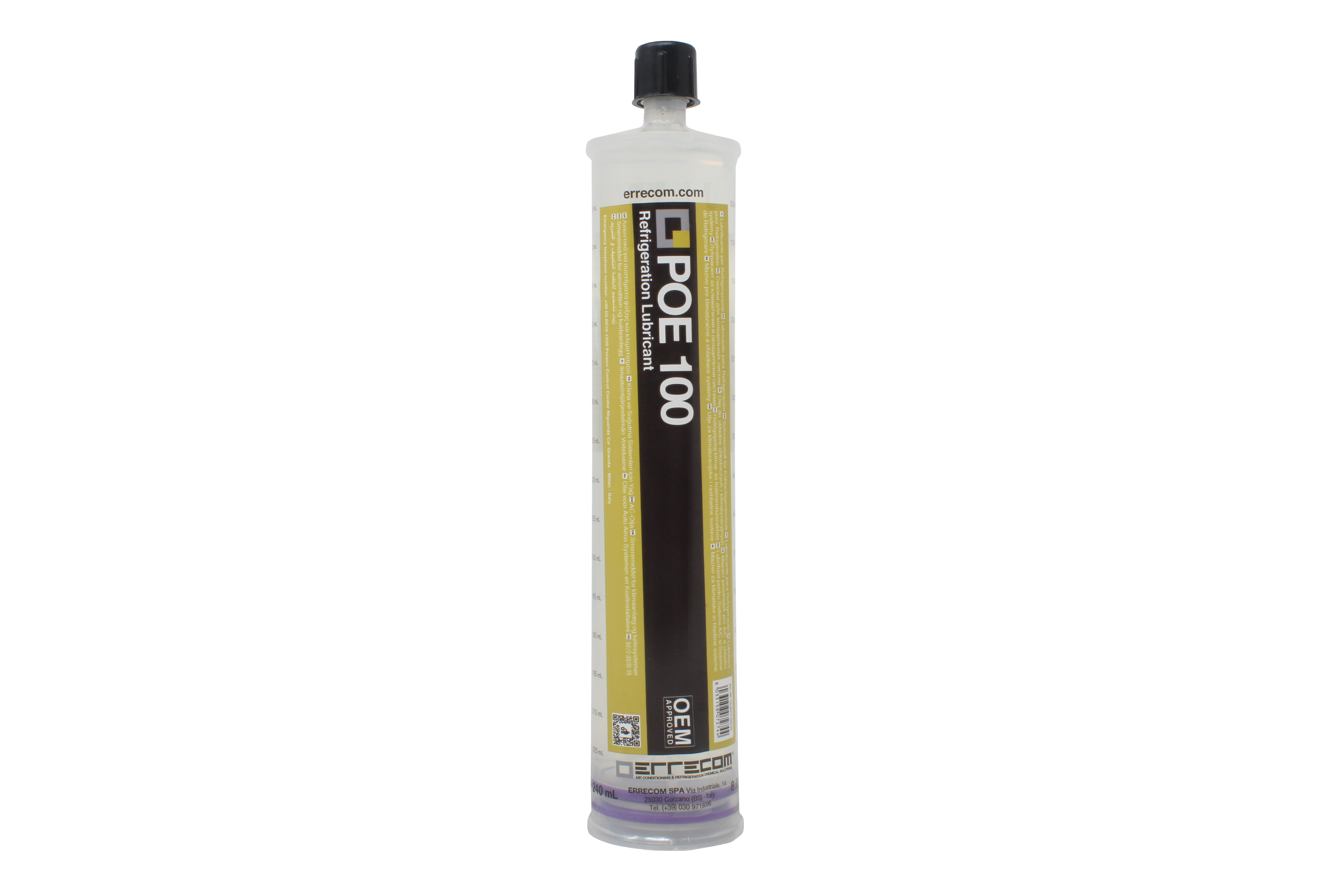19-1013 - Huile POE 100 premium pour R134a et R1234yf – 240 ml
