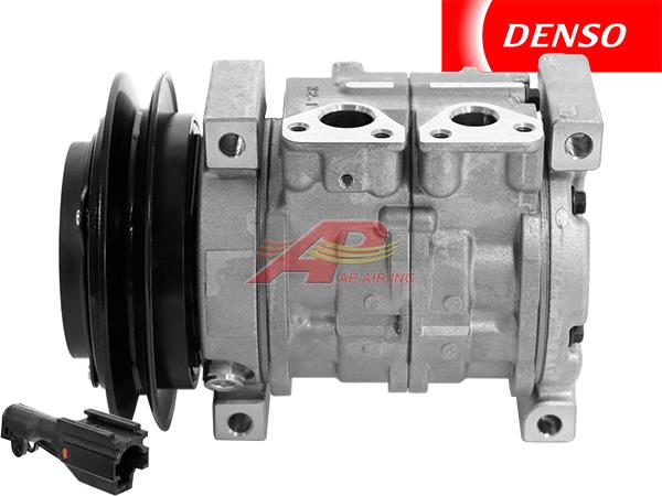 53-1220 - Original Klimakompressor (OEM) - Denso 10S13C, Einzelkeilriemen, 12v