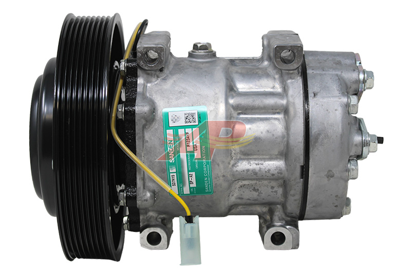 10-1305YF - Compresseur original (OEM) - Sanden SD7H15, 24v, R134a / R1234yf (*)