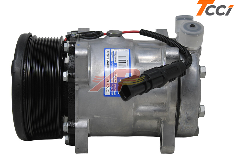 10-1335QP - Compresseur original, TCCI QUE QP7H15, 12v, R1234yf & R134a