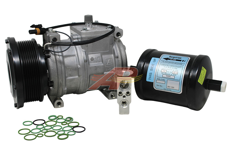 890-1390 - ***Complete compressor replacement Kit***, includes OEM Compressor, Drier, Exp Valve and O-rings.