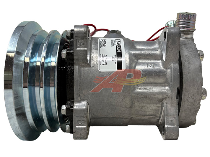 509-4345 - Compressor Original - Sanden SD7H15, 12v, Model 4654 / 4696E